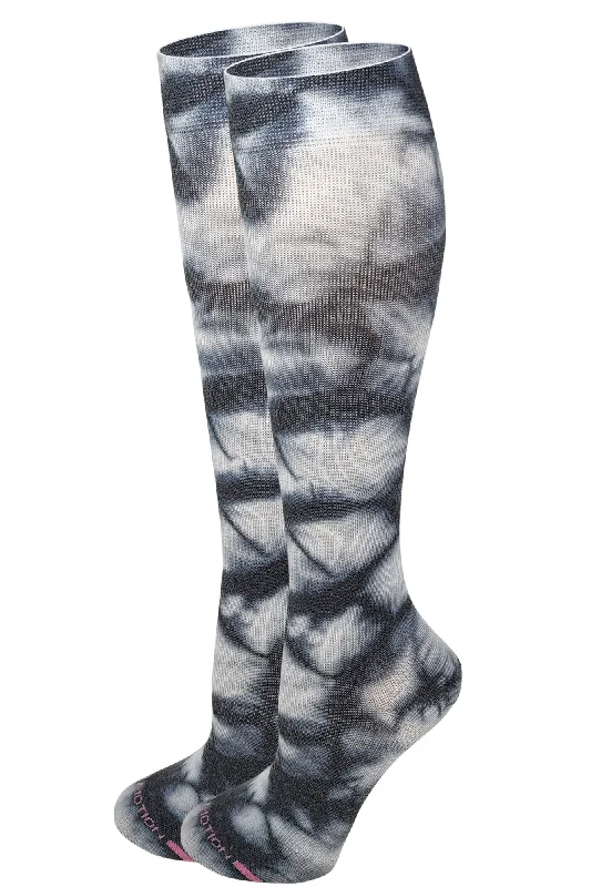Bamboo - fiber stockings for eco - friendlinessKnee High Compression Socks | Tie Dye Design | Women's (1 Pair)