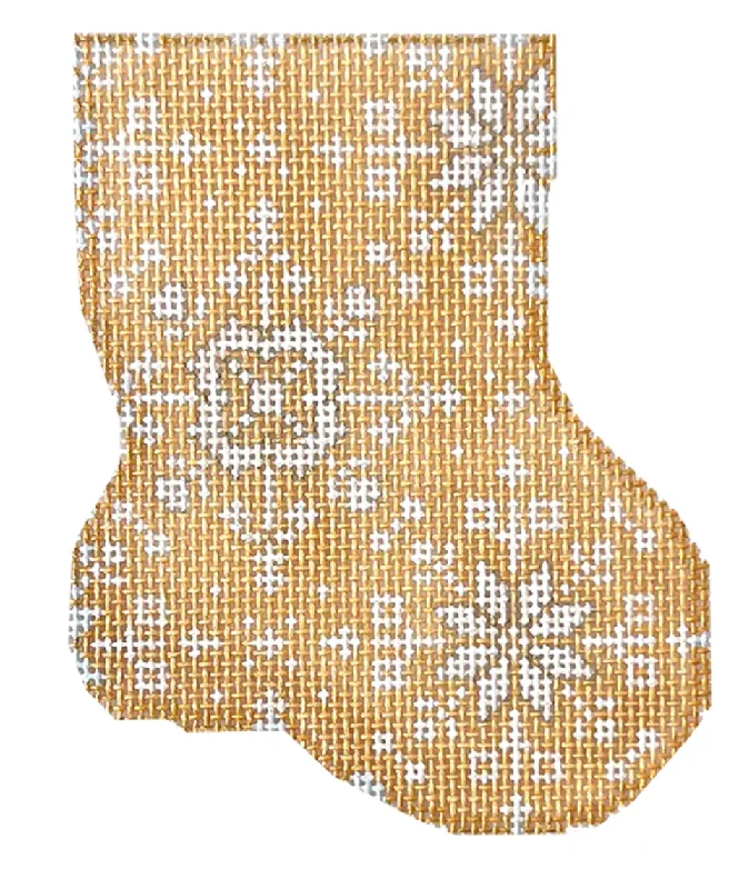 women tights with a moisture - wicking fabric for active wearCT1919GL Gold Snowflake Mini Sock women tights with a moisture - wicking fabric for active wearCT1919GL Gold Snowflake Mini Sock