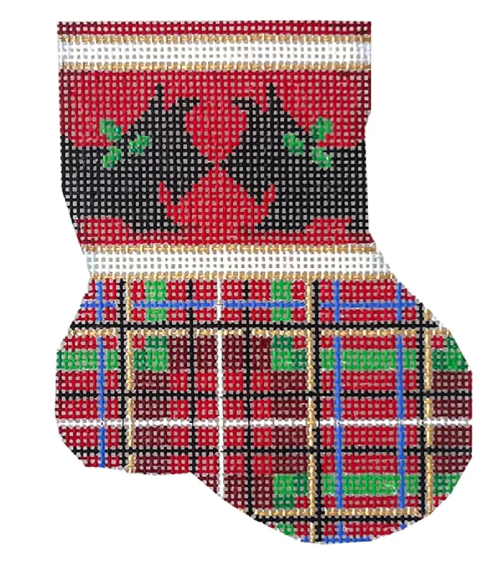 stirrup women tights for a unique styleCT1925 Scotties and Plaid Mini Sock