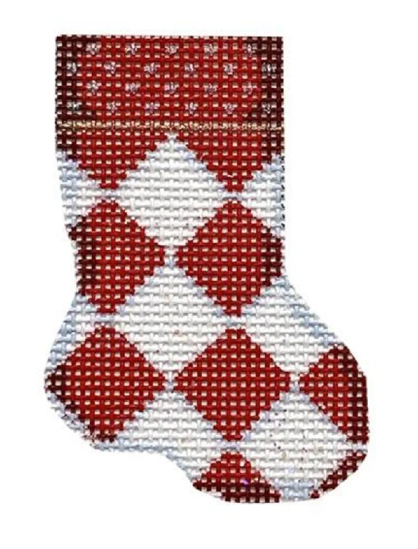 plus - size women tights for a comfortable fitCT2106R Red Harlequin Micro Sock
