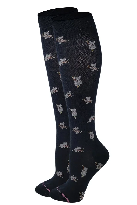 Knee High Compression Socks | Koala Design | Women's (1 Pair)