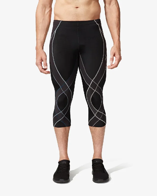 compression women tights for better blood circulationEndurance Generator Joint & Muscle Support 3/4 Compression Tight: Men's Black/Gradient Moroccan Blue compression women tights for better blood circulationEndurance Generator Joint & Muscle Support 3/4 Compression Tight: Men's Black/Gradient Moroccan Blue