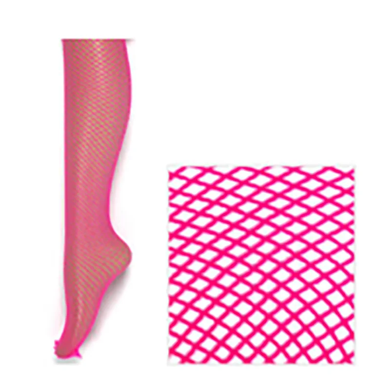 Fishnet Pantyhose Hot Pink