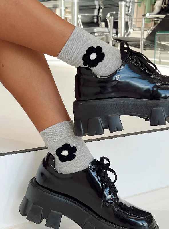 footless women tights for added versatilityFlynn Socks Grey