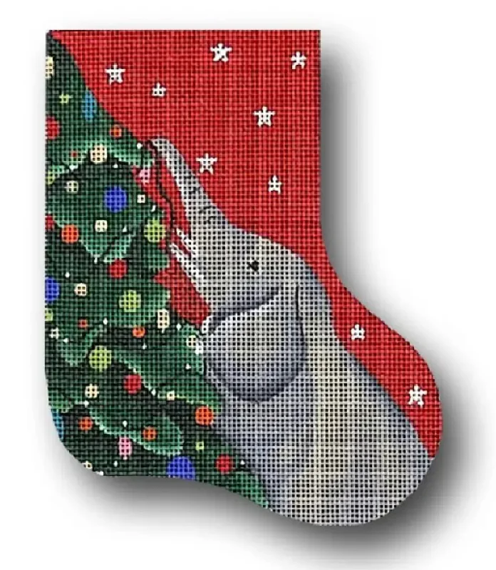 footless women tights for added versatilityGD-SX09 Elephant Decorating the Christmas Tree Mini Sock footless women tights for added versatilityGD-SX09 Elephant Decorating the Christmas Tree Mini Sock