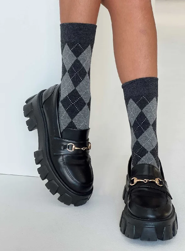 women tights with a holographic effect for a futuristic styleJacoy Socks Black