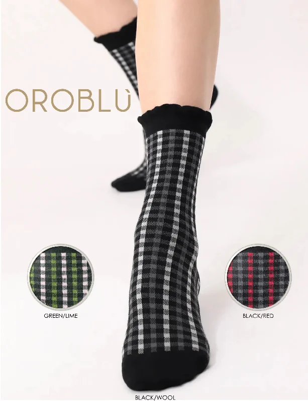 Oroblu Small Square Cotton Sock VOBC67935