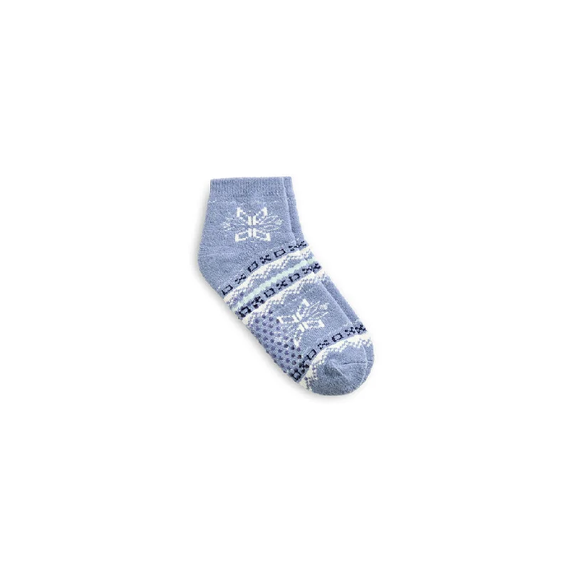 Moisture - wicking stockings for keeping feet drySnowflake Fairisle Terry Lounge Anklet Sock Moisture - wicking stockings for keeping feet drySnowflake Fairisle Terry Lounge Anklet Sock
