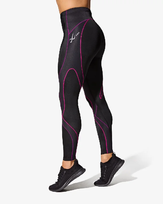 women tights with a diamond - pattern for a sophisticated styleStabilyx Joint Support Compression Tight: Women's Black/Beetroot women tights with a diamond - pattern for a sophisticated styleStabilyx Joint Support Compression Tight: Women's Black/Beetroot