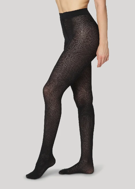 TINE PERFORATED - Black