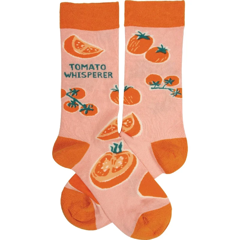 Lycra stockings for a form - fitting shapeThe Bullish Store Unisex Tomato Whisperer Novelty Dress Socks Lycra stockings for a form - fitting shapeThe Bullish Store Unisex Tomato Whisperer Novelty Dress Socks