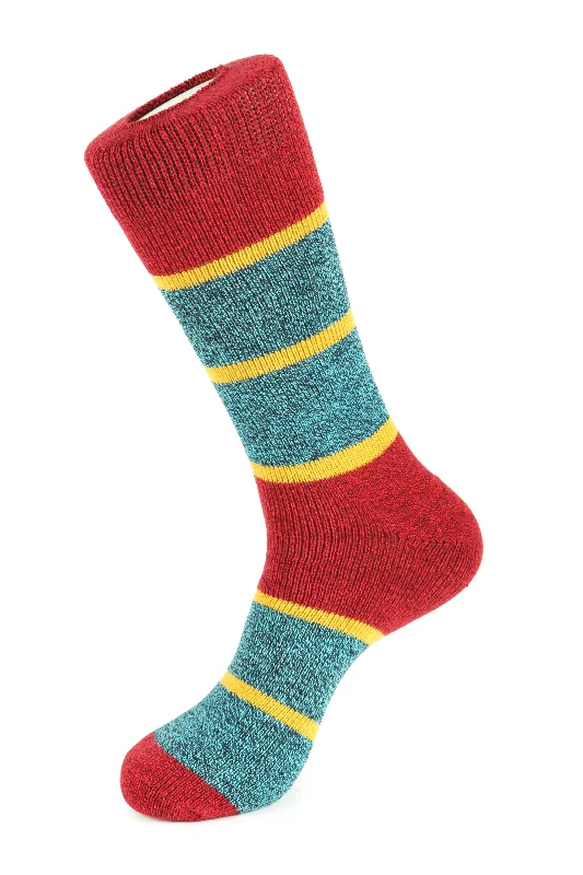 Red stockings for a bold and passionate statementDouble Stripe