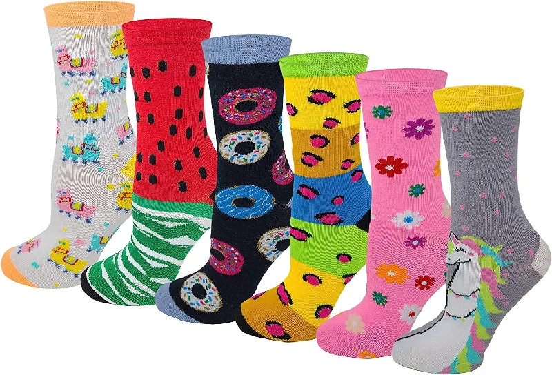 Grey stockings for a neutral and modern optionWomen 6 Pairs Pack Bright Assorted Novelty Dress Socks Grey stockings for a neutral and modern optionWomen 6 Pairs Pack Bright Assorted Novelty Dress Socks