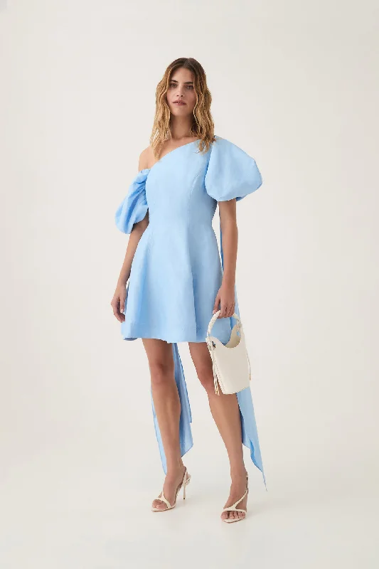 Mini dresses with cold - shoulder designsArista Tulip Sleeve Mini Dress