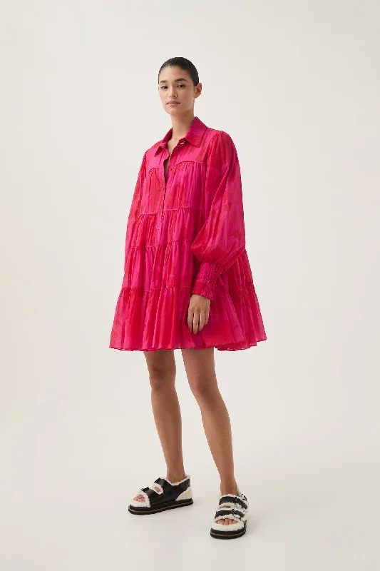 Printed mini dresses for a casual day outCatalyst Smock Mini Dress