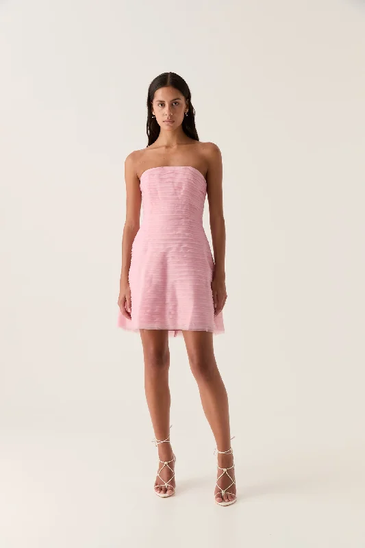 Mini dresses with puff sleeves for a vintage lookSoundscape Mini Dress