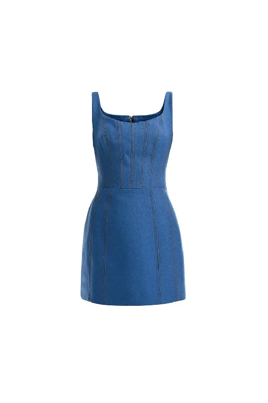Mini dresses with pocket details for added functionalityTaile A-line Sleeveless Cotton Polyester Mini Dress Mini dresses with pocket details for added functionalityTaile A-line Sleeveless Cotton Polyester Mini Dress
