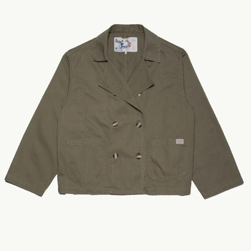 Women's waterproof parka coats with multiple pockets for practicalityBibbi Workwear Jacket - Olive