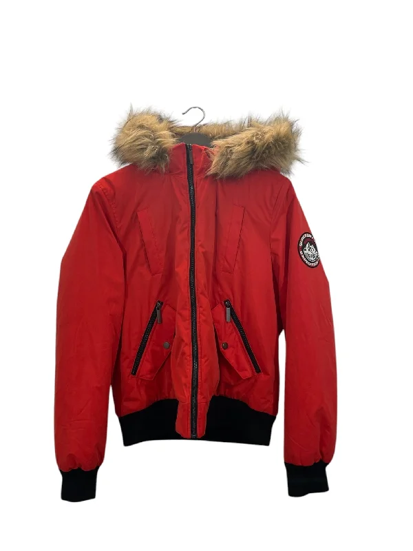 Superdry/Coat/12/Polyester/RED/