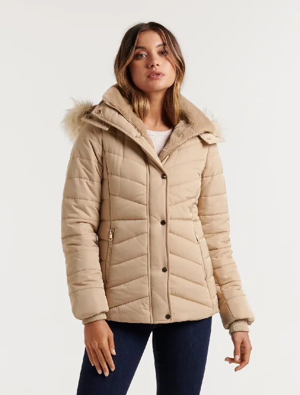 Greta Short Puffa Jacket