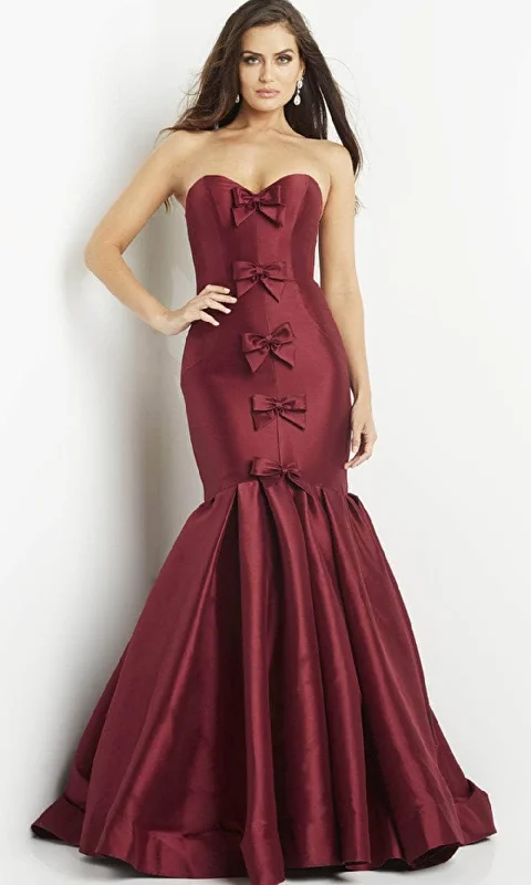 Jovani 09388 - Sweetheart Strapless Evening Gown