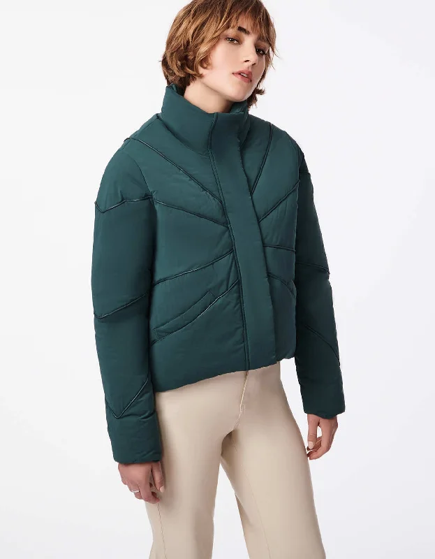 Women's faux fur coats in bright colors for a bold fashion statementOn-The-Go Performance Puffer Jacket