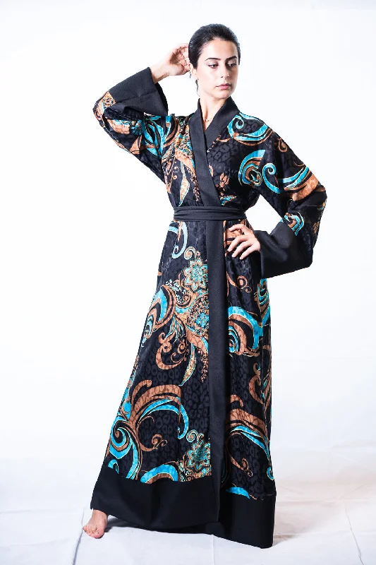 women robes with a quick - dry fabric for frequent useArianna silk kimono Robe