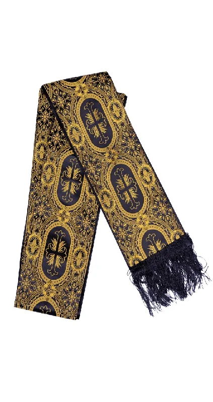 women robes with a faux - fur trim for a luxurious feelCadillac Clergy Stole