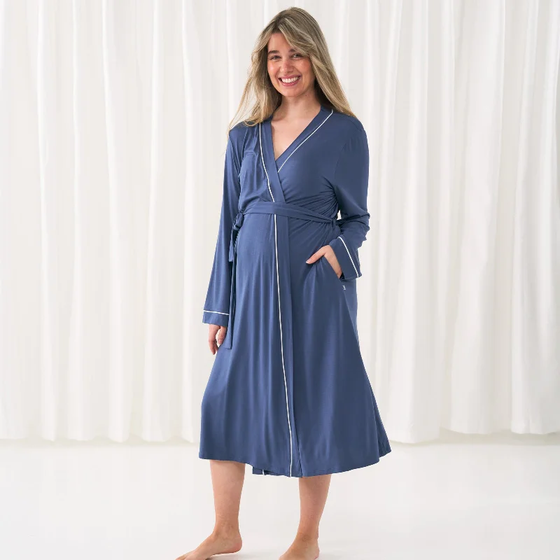 satin women robes for a smooth feelIndigo Women's Robe