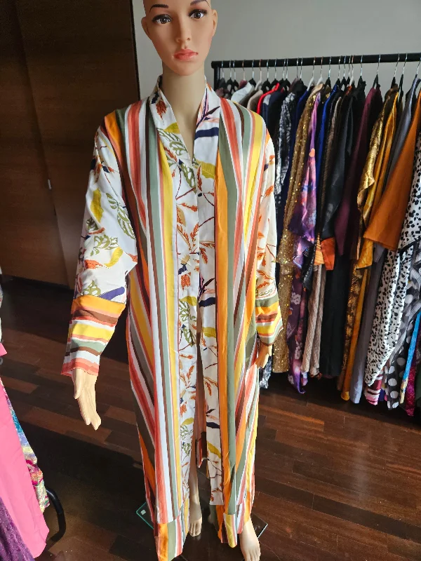 kimono - style women robes for a Japanese - inspired aestheticStacy cotton kimono Robe kimono - style women robes for a Japanese - inspired aestheticStacy cotton kimono Robe