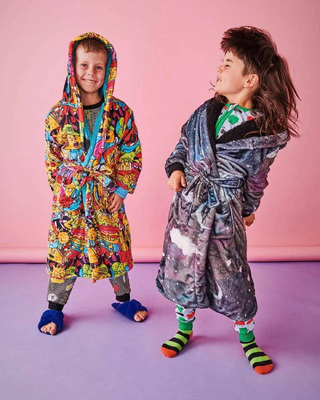women robes with moisture - wicking fabricTakeaway Kuddle Kids Robe