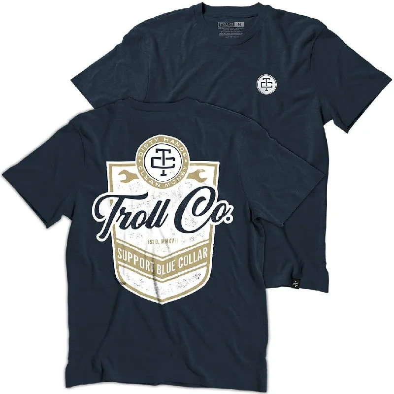 Banner Tee: Navy