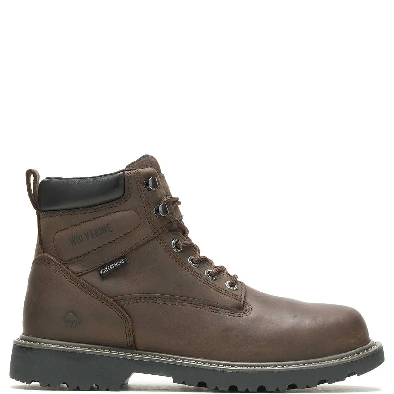 Men's Floorhand Waterproof 6" Work Boot - Brown