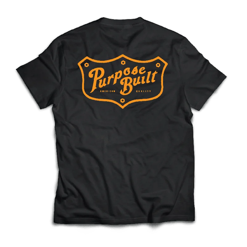 Freightline Tee, Black Frost