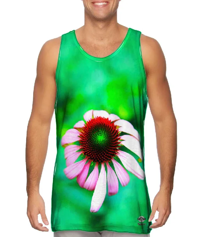 Women's Longline Tank Tops with Abstract PrintsGooderstone Water Gardens