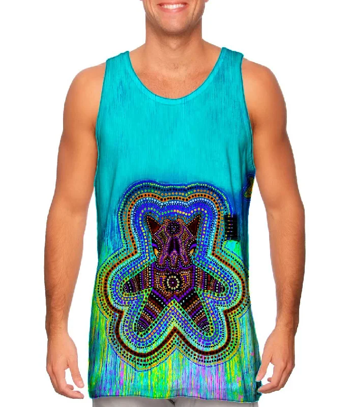 Mock Neck Women's Performance Tank Tops for CyclingGraffiti Teddy Bear Graffiti Art Basel Miami 2013 Mock Neck Women's Performance Tank Tops for CyclingGraffiti Teddy Bear Graffiti Art Basel Miami 2013