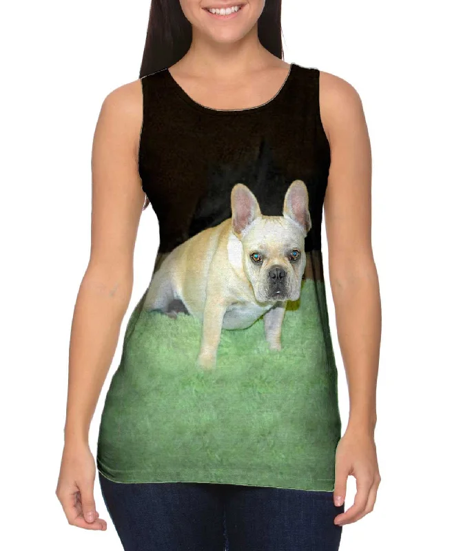 Women's Sleeveless Ribbed Tank Tops for a Trendy LookGrassy Pug