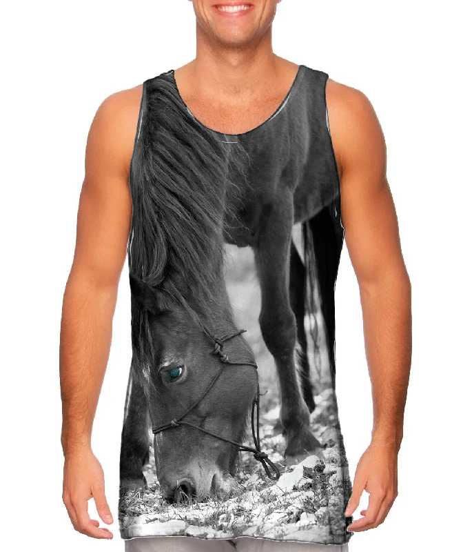 Halter Neck Women's Modal Blend Tank Tops for ComfortGrazing Horse