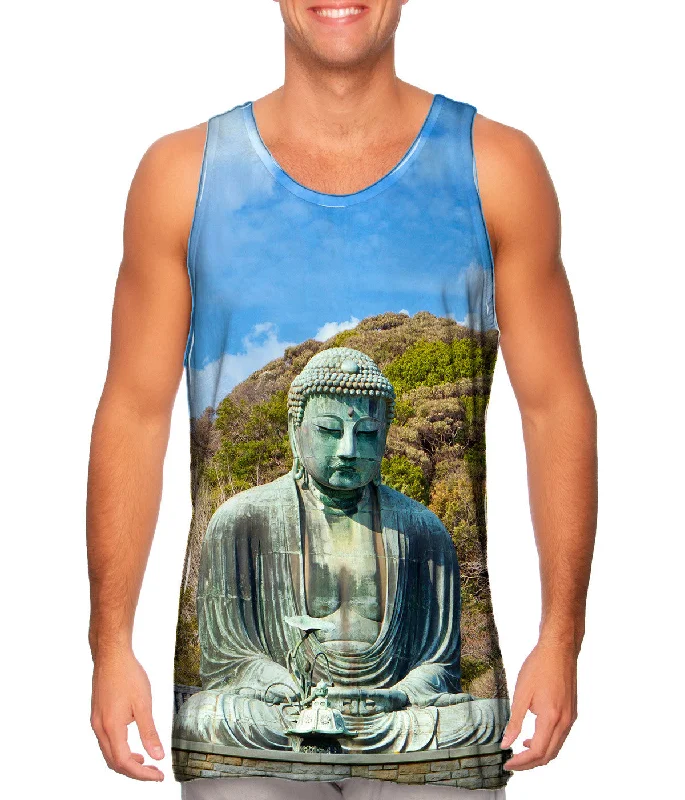 Plunge Neck Women's Seamless Tank Tops for a Smooth FitGreat Buddha Of Kamakura