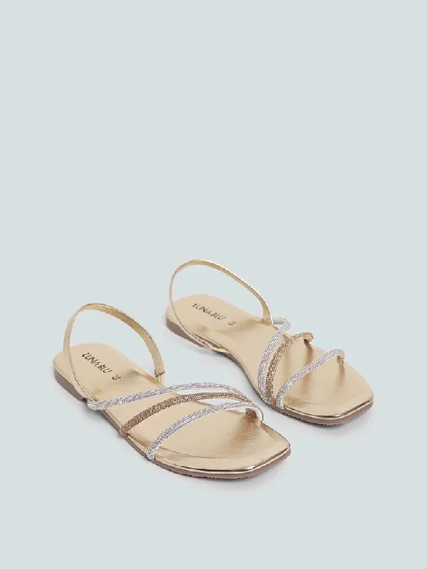 Solid Color Women Shorts in Bright Hues for a Bold StatementLUNA BLU Gold Cross Strapped Diamante Sling Back Sandals Solid Color Women Shorts in Bright Hues for a Bold StatementLUNA BLU Gold Cross Strapped Diamante Sling Back Sandals