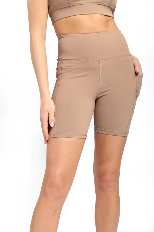 Elastic Waist Women Shorts for Easy Wear and ComfortMono B Nude Essential Sweetheart Biker Shorts Elastic Waist Women Shorts for Easy Wear and ComfortMono B Nude Essential Sweetheart Biker Shorts