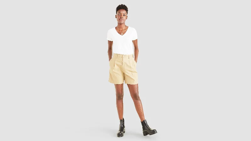 Bermuda Women Shorts for a Classic and Sophisticated LookOriginal Shorts, Pleated
