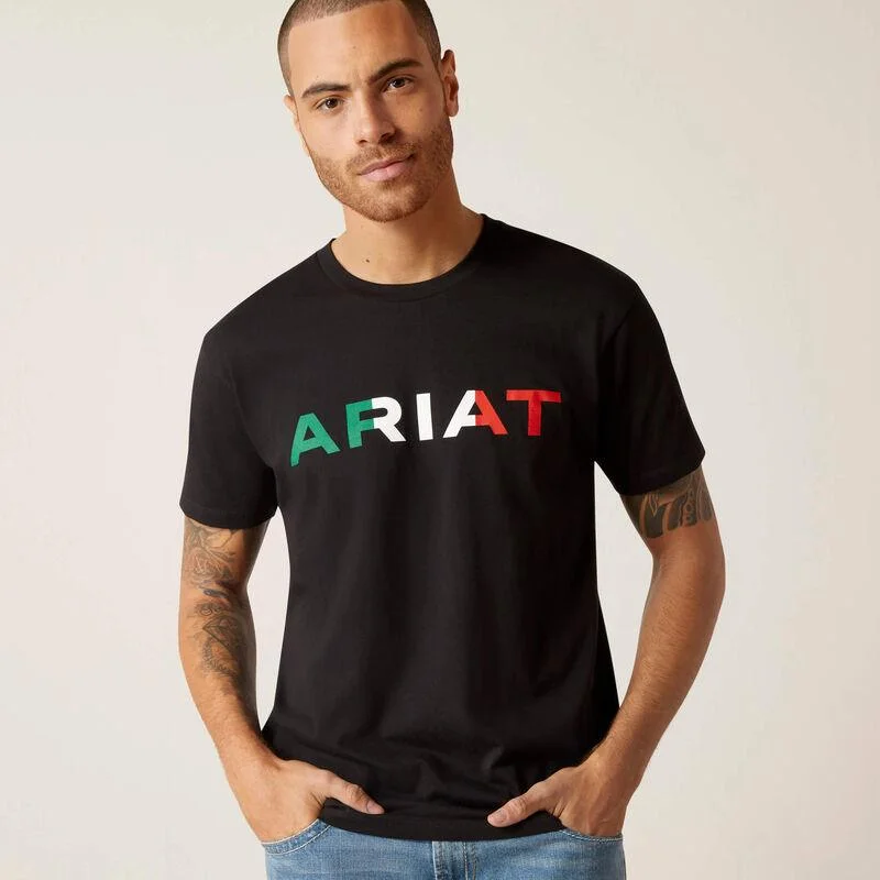 Women's vintage - style long sleeve cotton poplin shirtAriat Viva Mexico T-Shirt - Black Women's vintage - style long sleeve cotton poplin shirtAriat Viva Mexico T-Shirt - Black